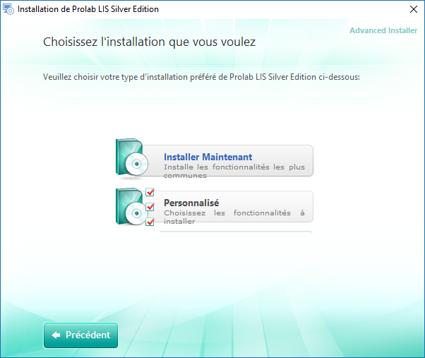 Installation Prolab LIS